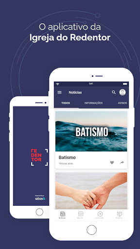 Android application Igreja do Redentor screenshort