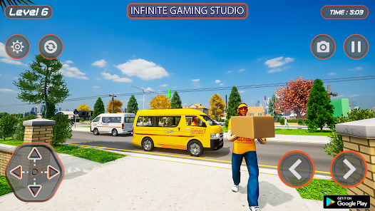 Express Delivery Simulator 3 APK + Мод (Unlimited money) за Android