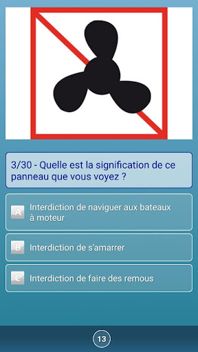 Permis bateau rivière ENF