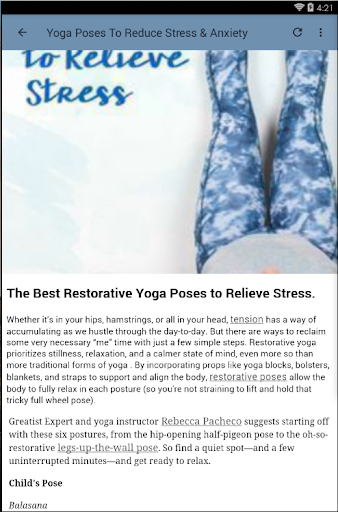 YOGA POSITIONS Screenshot 4 - AppWisp.com
