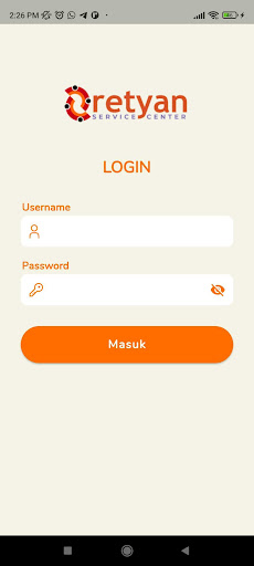 Retyan Teknisi Screen 2