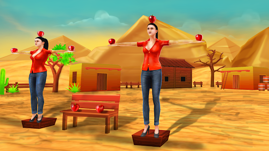 Apple Shooter Girl - 3d Archery Game 6 APK screenshots 5
