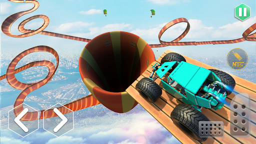 Android application Monster Truck Stunt: Car Games screenshort