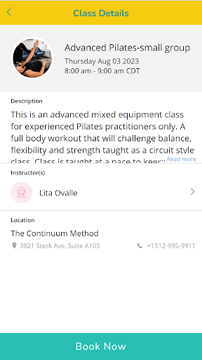 The Continuum Method Screen 3