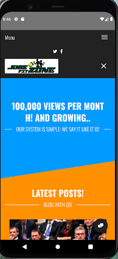 Android application JOSE FIT ZONE screenshort