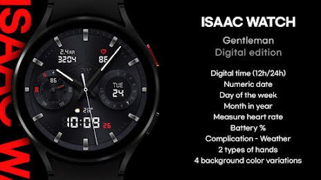 ISAAC WATCH Gentleman digital poster 3