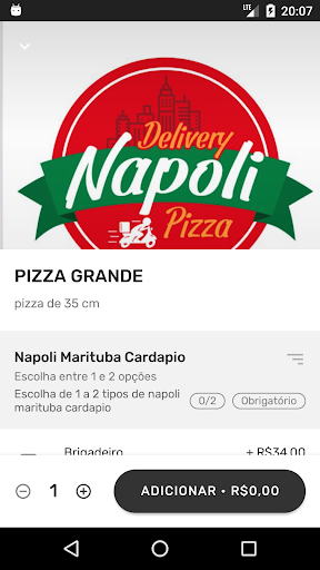 Divina pizza Screen 2