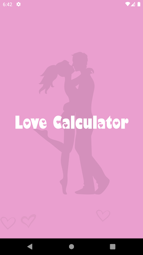 Android application Love Calculator screenshort