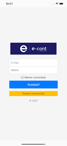 Android application E-Cont Consultoria screenshort