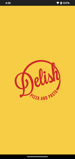 Android application Delish Pizza screenshort