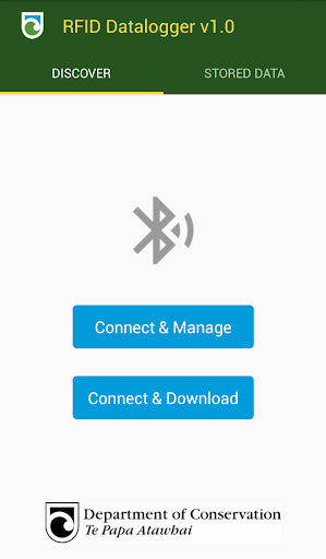 Android application DOC - RFID datalogger screenshort