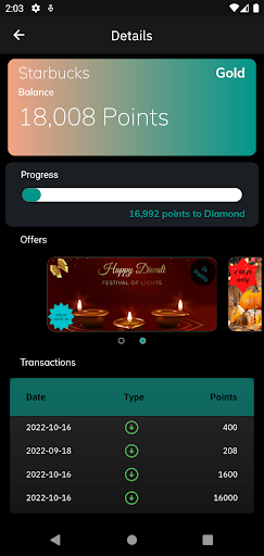 One Card Screen 2