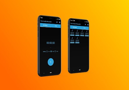 Captura de tela do gravador de MP3