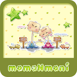 NK 카톡_모모N모니_그린a 카카오톡테마 icon