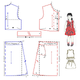 Clothes patterns icon