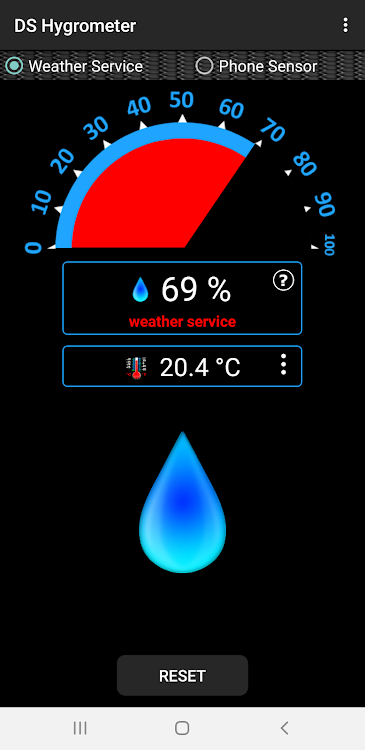 DS Hygrometer -Humidity Reader - 1.15 - (Android)