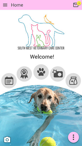 Android application South West Veterinary Care screenshort
