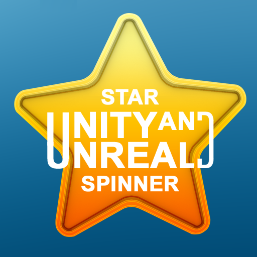 Spinning stars. Unity Spinner. Спиннер Starlight 2.