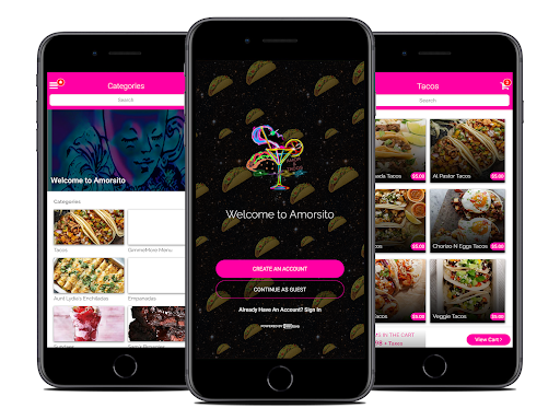 Android application Amorsito screenshort