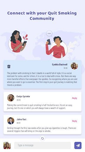 Screenshot of No Smoking, Stop Cravings