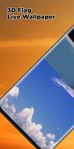 Android application Botswana Flag Live Wallpaper screenshort