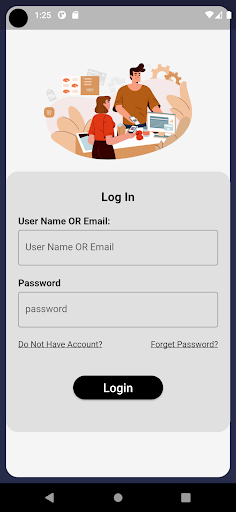 Android application ixora | POS screenshort