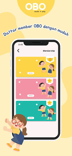 Android application OBO Play screenshort
