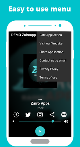 DEMO - Zairoapp Radio USA Screen 3