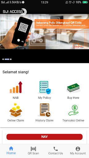 Simas Access Screen 2