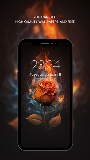 Screenshot of Flower Wallpaper HD