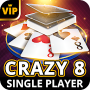 Crazy 8 Offline - Single Player Card Game  Icon