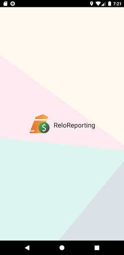 Android application ReloReporting screenshort