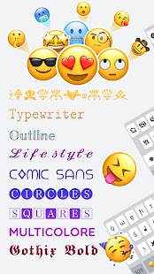 Fonts | emoji keyboard fonts Screenshot