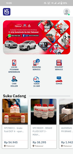 Android application Bosowa Connect screenshort