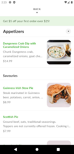 Premier Meat Pies Screen 3