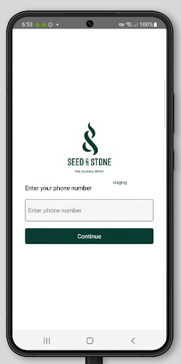 Android application Seed and Stone screenshort