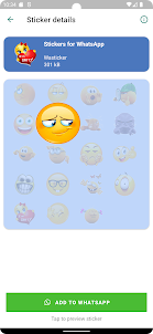 Wasticker emojis stickers