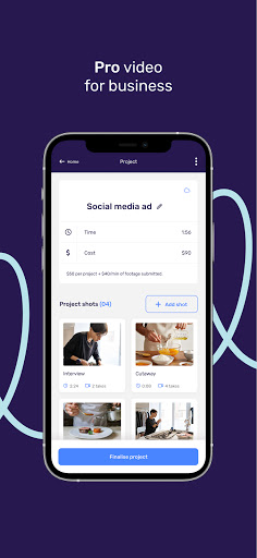 Android application Wrappt screenshort