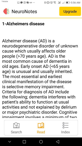 Neurology Notes Screen 3