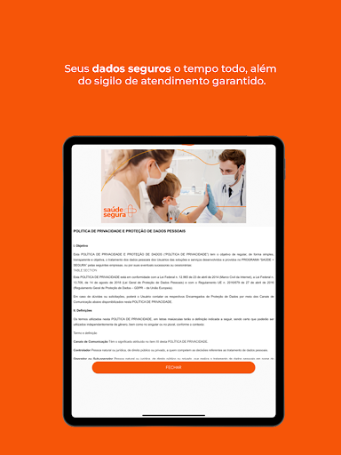 Saúde + Segura Screenshot