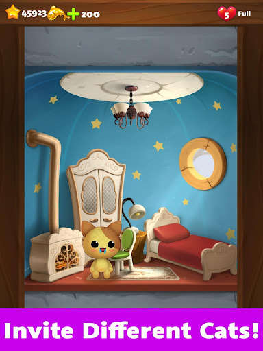Code Triche Design de Maisons pour chats : jeu de décoration APK MOD screenshots 4