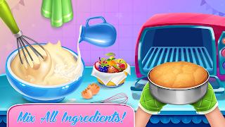 Doll cake decorating Cake Game - Screenshot 2