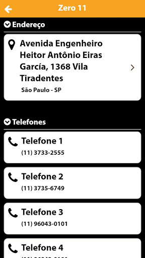 Zero 11 Pizzaria Screen 3