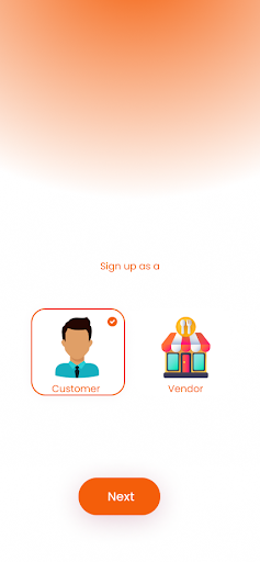 Android application Foodies Finder screenshort