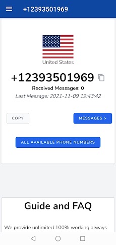 SMS Numbers Receive SMS Onlineのおすすめ画像4