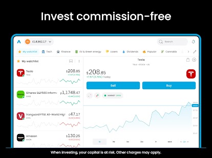 Trading 212 - Stocks & Forex Screenshot