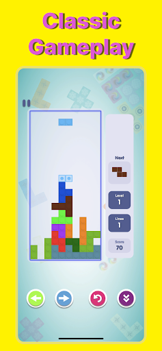 Retro Blocks Puzzle : Peconi Screen 3