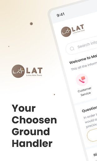 Android application LAT Lotus Asia Tours screenshort