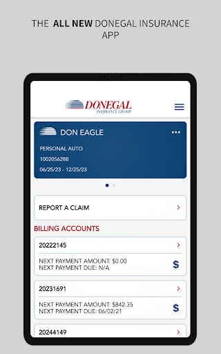 Android application Donegal screenshort