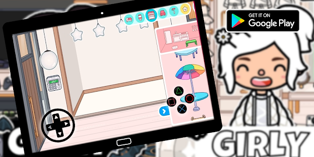 Happy Girly Toca For Toca Life  FreeGuide 1.0 APK + Мод (Unlimited money) за Android